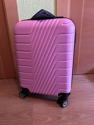 Maleta de cabina rosa sin estrenar
