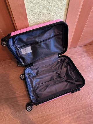 Maleta de cabina rosa sin estrenar