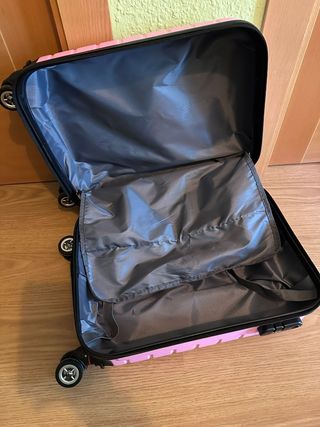 Maleta de cabina rosa sin estrenar