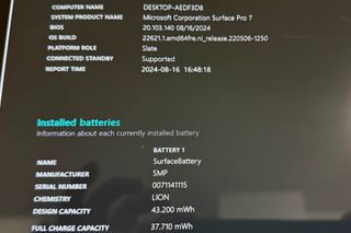 Microsoft Surface Pro 7 - 8GB RAM - 256GB SSD
