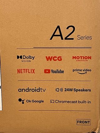 smart TV Xiaomi A2 55” 4K sin abrir entrega gratis