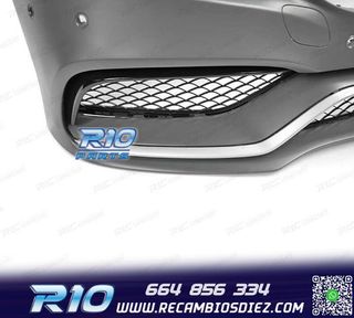 PARAGOLPES DELANTERO MERCEDES C W205 14-18 LOOK AMG C63 PLAT
