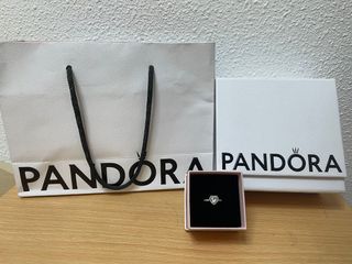 Anillo Pandora Corazón Plata