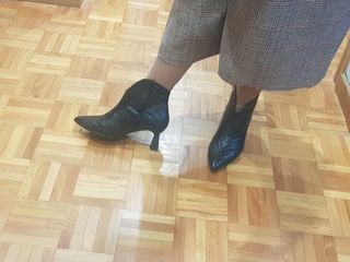 Botin marca Alba Moda. Talla 37 piel