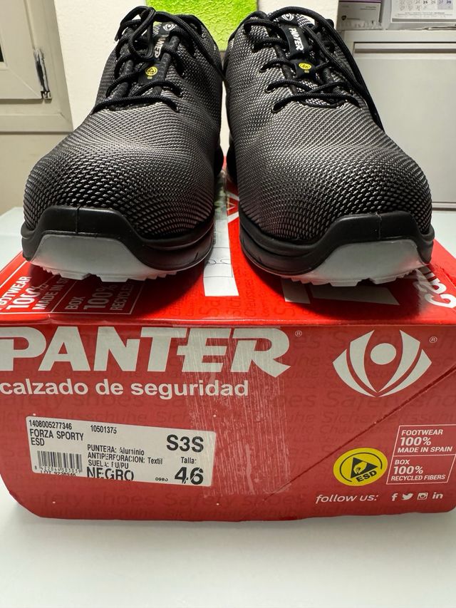 Zapatos seguridad Panter Forza Sporty T46 NUEVOS