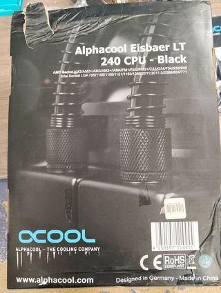 CPU Alphacool Eisbaer LT240 - negra