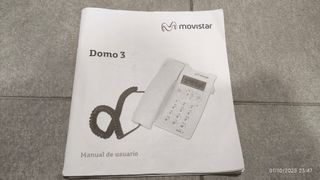 Teléfono Movistar Domo 3 Blanco