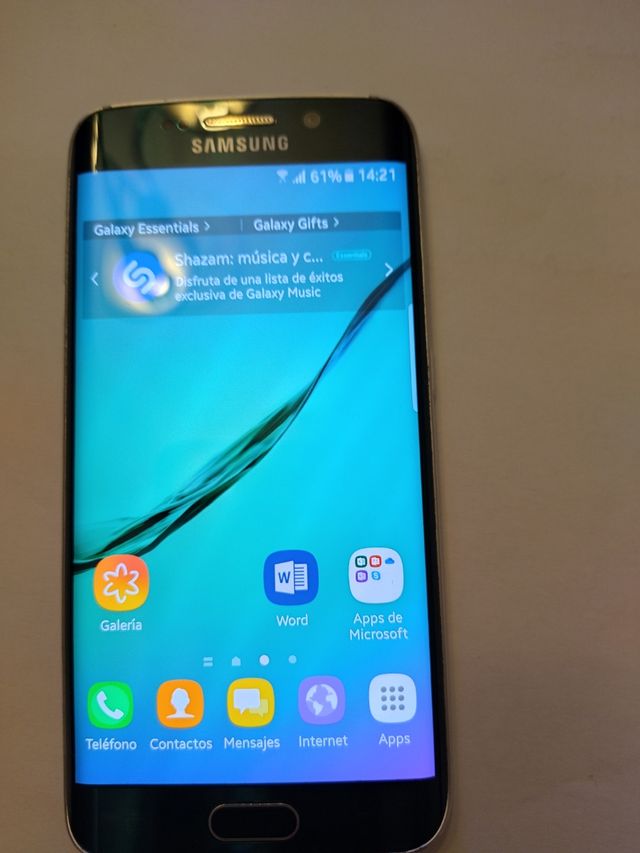 Samsung Galaxy S6 Edge Negro/Plata