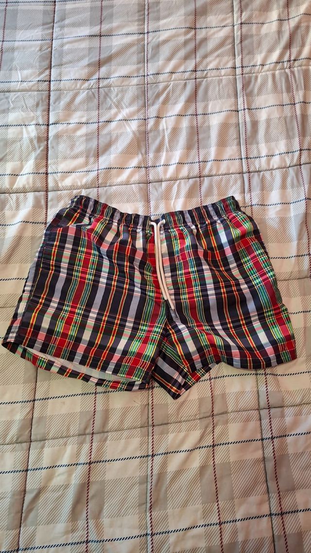 Bañadores hombre verde y multicolor