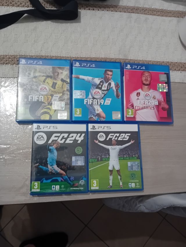 EA Sports FIFA 17, 19, 20, FC 24, FC 25 PS4/PS5