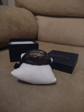 Reloj WIT TOMOS Negro y Plateado