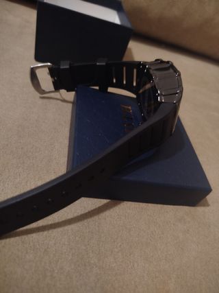 Reloj WIT TOMOS Negro y Plateado