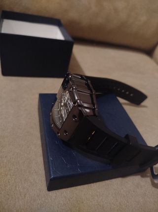 Reloj WIT TOMOS Negro y Plateado