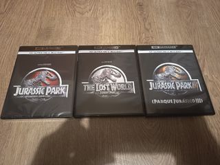 Pack 3 Películas Jurassic Park 4K UHD