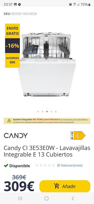Lavavajillas (URGE)