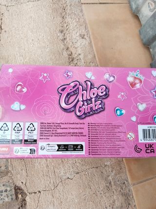 Set 5 Muñecas Chloe Girlz Pelo Largo