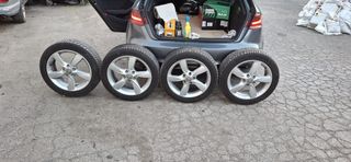 4 Llantas con neumáticos Continental 205/50  R17