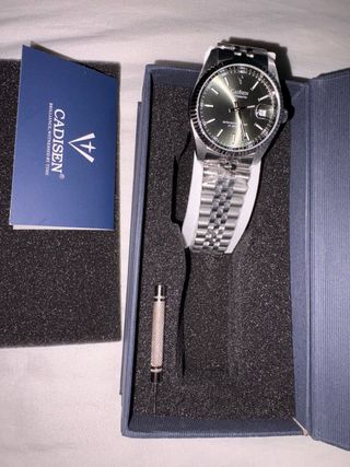 Reloj Cadisen Automático Esfera Verde