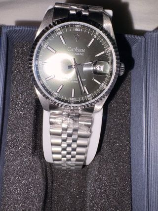 Reloj Cadisen Automático Esfera Verde