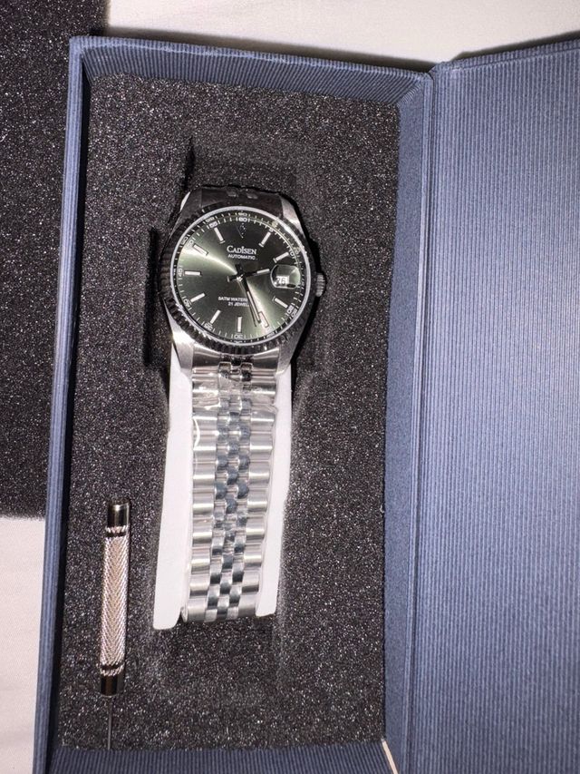 Reloj Cadisen Automático Esfera Verde
