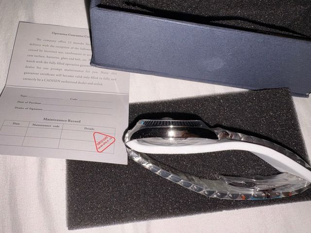 Reloj Cadisen Automático Esfera Verde