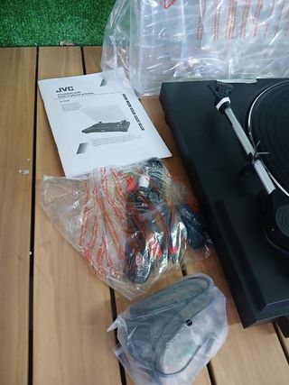 Tocadiscos JVC AL-F50B - Negro