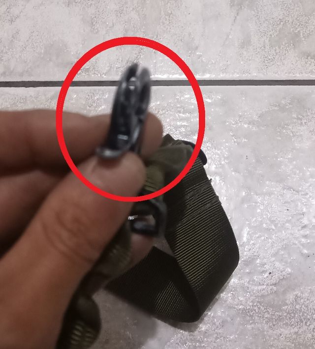 Cinghia tattica verde militare