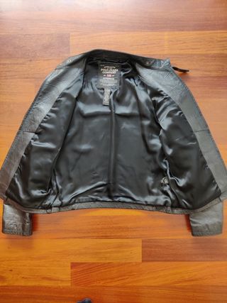 Chaqueta Cuero Moto Ralph Lauren