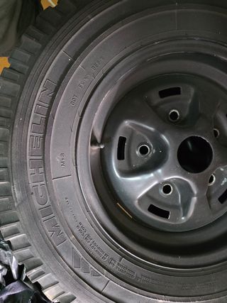 Llantas con neumaticos Michelin Defender td5