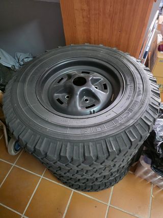 Llantas con neumaticos Michelin Defender td5