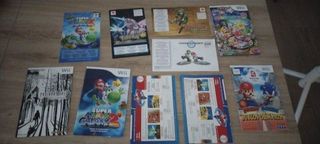 Manuales Wii y Puntos Nintendo