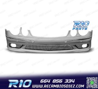 PARAGOLPES DELANTERO MERCEDES W211 02-06 PDC LOOK AMG + NIEB