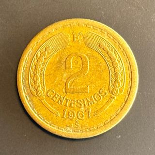Moneda 2 Centesimos Chile 1967 – Cóndor