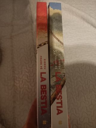 Comic "La Bestia" de Zidrou. 1 y 2