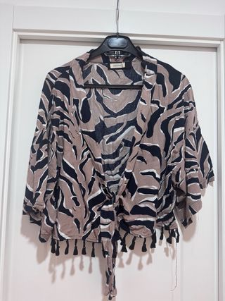 Blusa pareo estampado M Women Secret