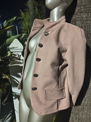 Chaqueta Beige/Rosa Mujer