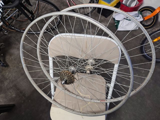Ruote Bici Corsa Fiamme Legnano Vintage Eroica