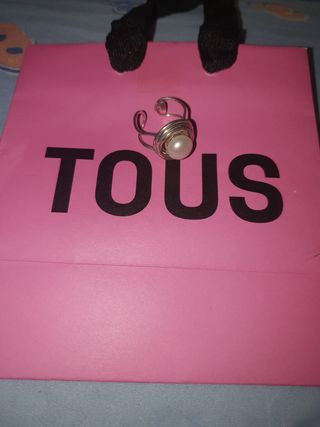 Anillo Tous Perla y Plata