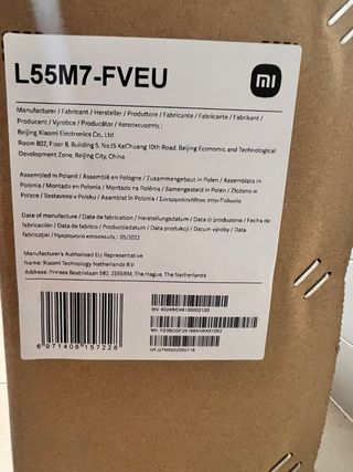 smart TV Xiaomi F2 55” 4K SIN ABRIR ENTREGA GRATIS