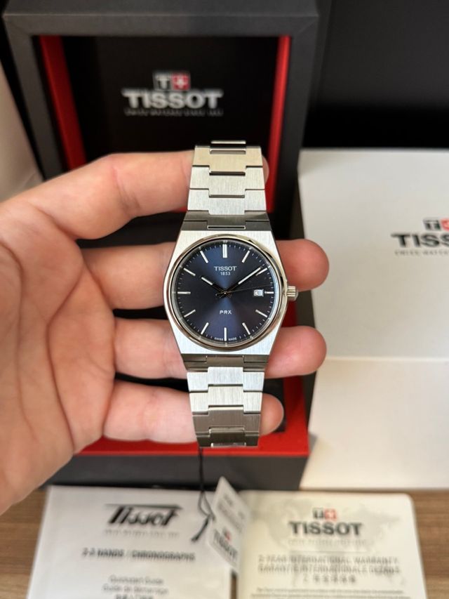 Tissot PRX 40mm Esfera Azul