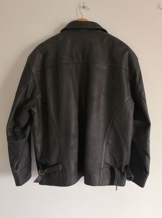 Cazadora cuero vintage 