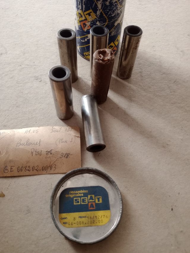 Bulones pistón Seat 132 motores biarbol