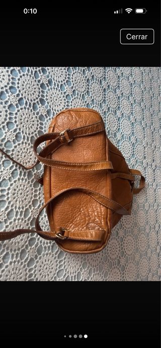 Mochila Lottusse de cuero