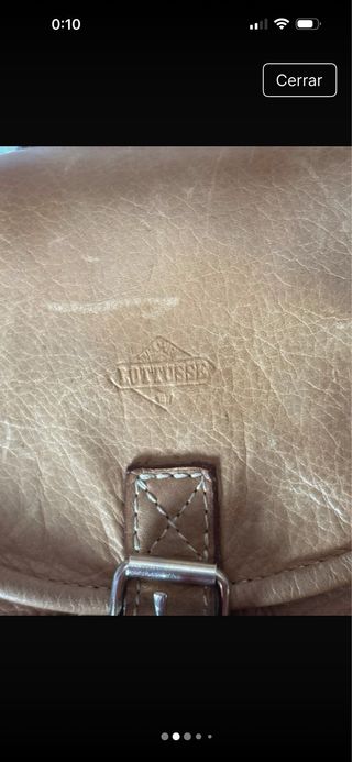 Mochila Lottusse de cuero