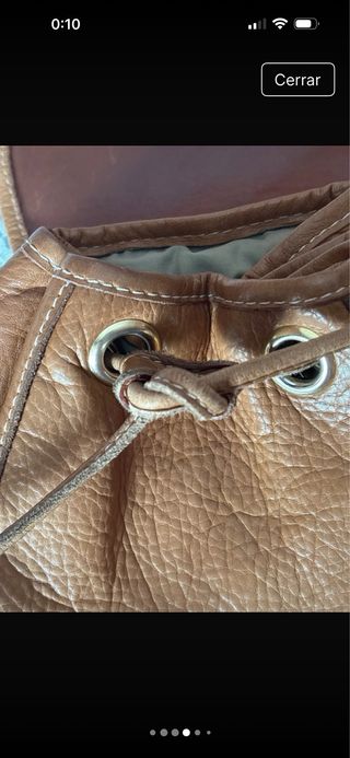 Mochila Lottusse de cuero