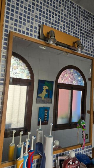 Espejo de baño con iluminación