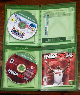 🇪🇦 Lote 2 juegos Xbox One: Sonic y NBA 2K14