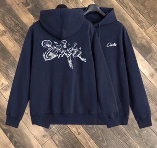 Sudadera Corteiz Negra Talla XS