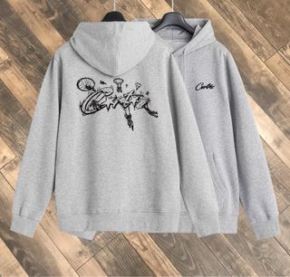 Sudadera Corteiz Negra Talla XS