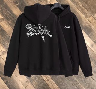 Sudadera Corteiz Negra Talla XS